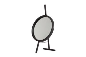 Spiegel Lauren zwart metaal 298x533x229cm