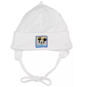 Disney Mickey Mouse Babymütze für Jungen, Weiß