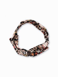 Hippe haarband met ijzerdraad -  Zwarte tijger