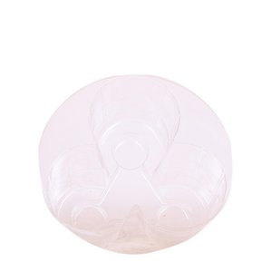 Kolibri Home - Inlay met waterreservoir met watergeeflonten voor orchideeënschaal - watergeefsysteem voor orchideeën Ø25cm - 1x12 + 2x9 - Field Bouquet + 3x watergeeflonten