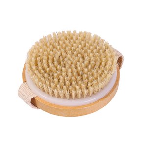 Sister Young l LUNA – Anti-cellulitis lichaamsborstel met natuurlijke haren voor droge en natte massage
