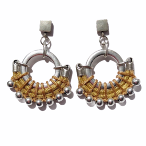 TATAMÁ metallic senf/ gold