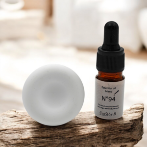 Handmade Ceramic car diffuser round