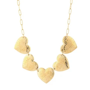 XL heart necklace JE18706 - GOLD