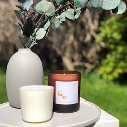 sol | candela energizzante eucalipto + lime ricaricabile
