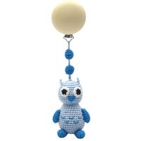 Trolley mobile - Owl (light Blue)