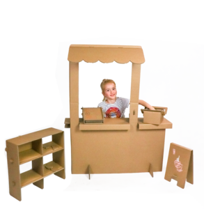 Karton Kinderspielladen