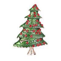 Christmas brooch "X-mas tree"