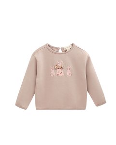 Brushed sweatshirt, M/L, front text, 6-24M, BGI66513