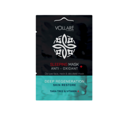 Intens regenerering og detox natmaske - 2 x 5 ml - Vollaré Cosmetics
