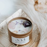 Goldmanifestkerze 333