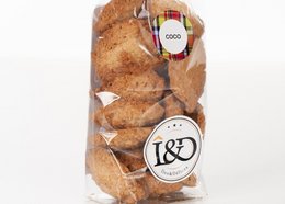 Vegan coconut macaroons, golden brown in color, with a crunchy exterior and soft, chewy interior.