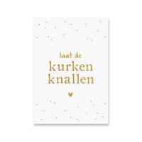 Kartenkorken Pop | Goldfolie