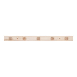 Abano Coat Rack  - Coat Rack, poplar, nature, L:70 cm