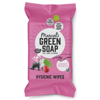 Hygienic cleaning wipes patchouli & cranberry