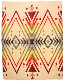 Ecuadorian alpaca blanket | native blanket | Imbabura Red