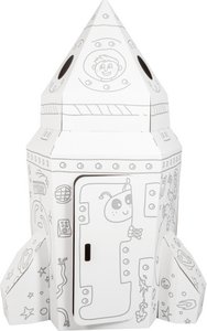 Spielhaus „Rakete“ aus Bastelkarton | Kreativ-Artikel |