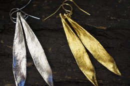 Gold Olive Leaf Earrings, 14K Gold Plated Jewelry, Dangle Earrings, Handmade Boho Jewelry Gift, Birthday Gift for Women, Nature Inspired