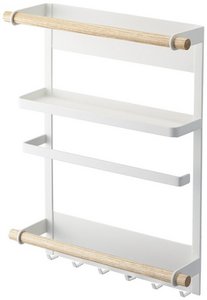 Yamazaki Tosca Keukenrek magnetisch - Wit