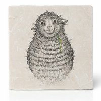 Fliesenuntersetzer – Wollfried