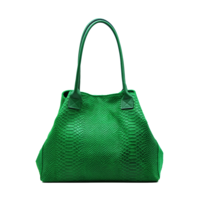Sac cuir LOLA - Green - Made in Italy
