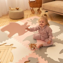 Hakuna Matte XXL Foam Legemåtte «Africa» 1,8 x 1,8 m