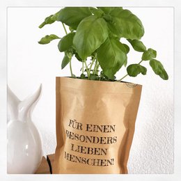 Til en særlig kær person! (Basilikum)