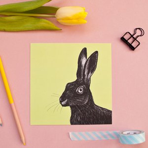 Postkarte | Hase