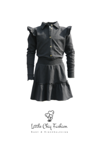 Funkle Girls Jurk zwart