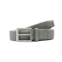 Recycled Elastic Woven Belt Plain Grey