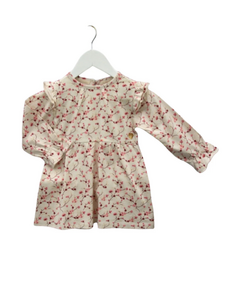 Little Chiq Babyjurkje met Ruffles – Floral All-Over Print – Luxe Baby Mode