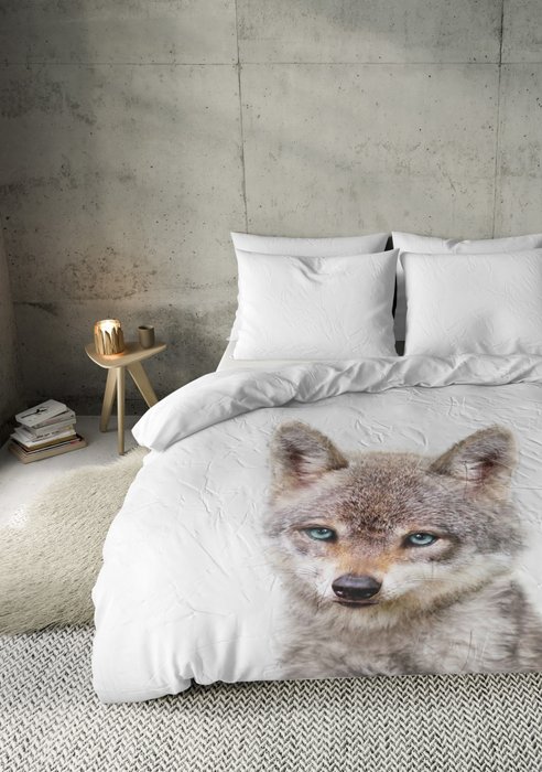 Dekbedovertrek Baby Wolf