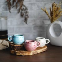 Rainbow Coffee Cup – Handcrafted Ceramic Made in Portugal