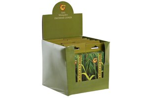 INCIENSO CONO SET 20 AROMA 7,5X2,5X14,5 CITRONELA IN200838