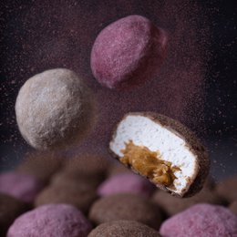 KARAMELL GEFÜLLTE MALVEN + DULCE SCHOKOLADE SCHACHTEL - 5 ST