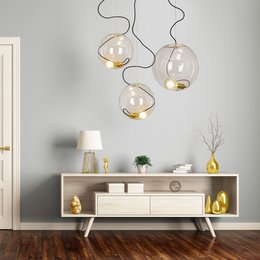 Bol hanglamp glazen bol
