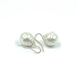 Pendientes de perlas barrocas