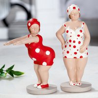 Poly figuur "Becky" rood/wit VE 4 so