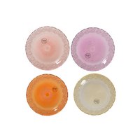 Dinerbord glas Ø25xH1,8cm