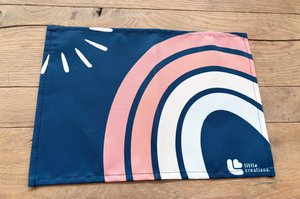 Washable and foldable place mat