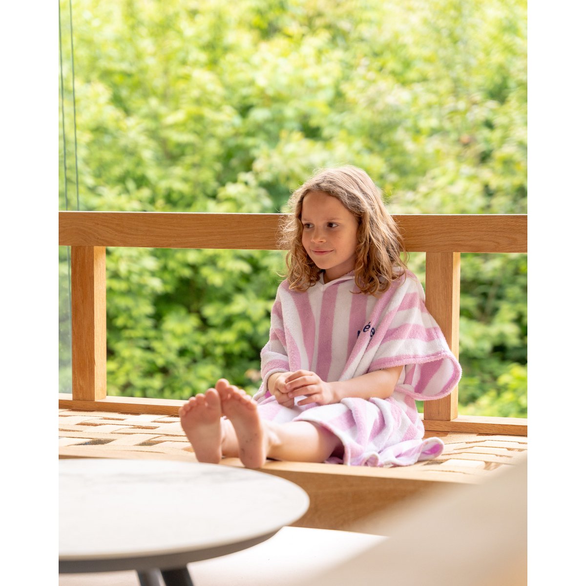 Kids Bath Beach Lilac Pink