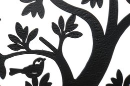 DECORACION PARED METAL 40X1X40 ARBOL 2 SURT. DP158143