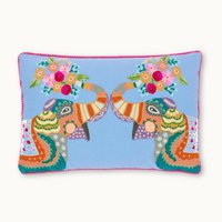 Kussen met olifantenvulling