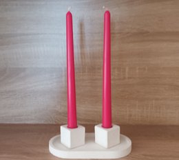 Pastel Color 10" Beeswax Taper Candle - Make your color mix