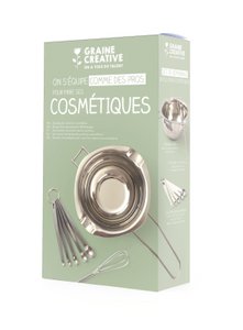 COSMETISCH GEREEDSCHAP SET (KOM + GREEP + MEETLEPELS)
