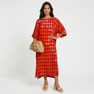 Midikleid, MEDEA, rot