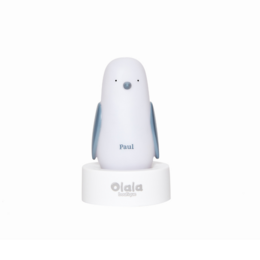 A white penguin-shaped night light with induction charging capabilities, designed for use in a child's room.

The product is a white penguin-shaped night light with induction charging capabilities, suitable for use in a child's room. The night light features a simple, rounded penguin design and is described as "Penguin Paul" in the product title. The night light can be recharged using induction technology, making it convenient and easy to use.