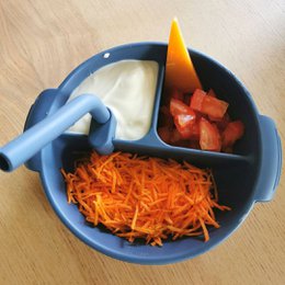 Haakaa Silicone 3 Compartment Bowl