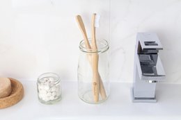Bambus tandbørste | Ergonomisk | Medium børster