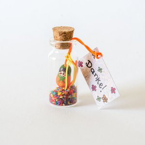 Glücksflasche Danke